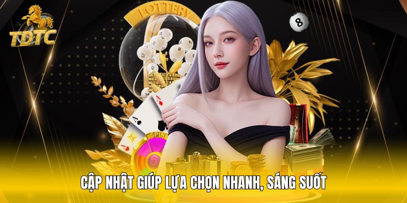 Cập nhật giúp lựa chọn nhanh, sáng suốt