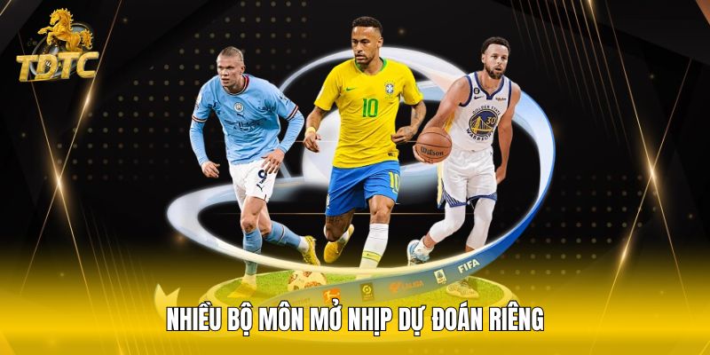 Nhiều bộ môn mở nhịp dự đoán riêng