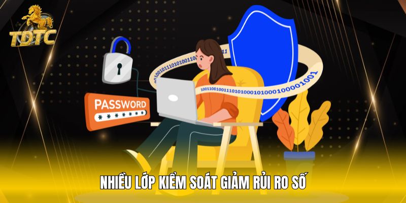 Nhiều lớp kiểm soát giảm rủi ro số