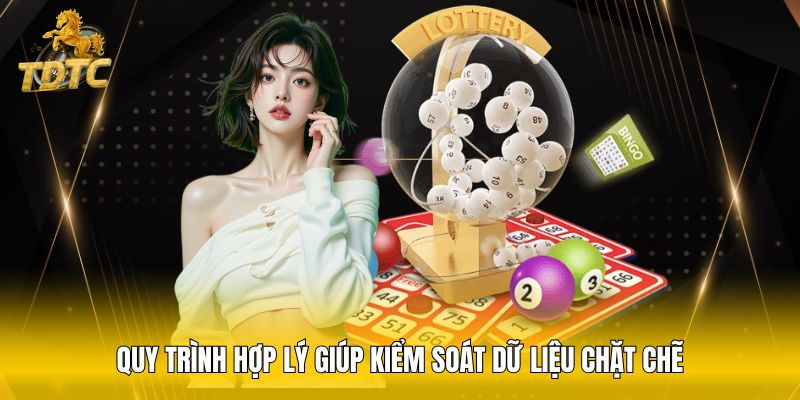 Quy trình hợp lý giúp kiểm soát dữ liệu chặt chẽ